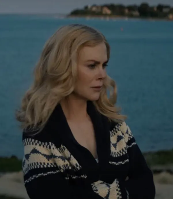 The Perfect Couple 2024 Nicole Kidman Sailboat Cardigan