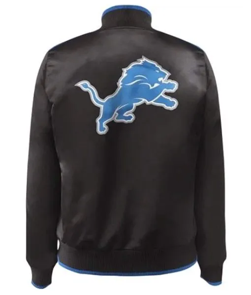 Detroit Lions Show Time Satin Jacket