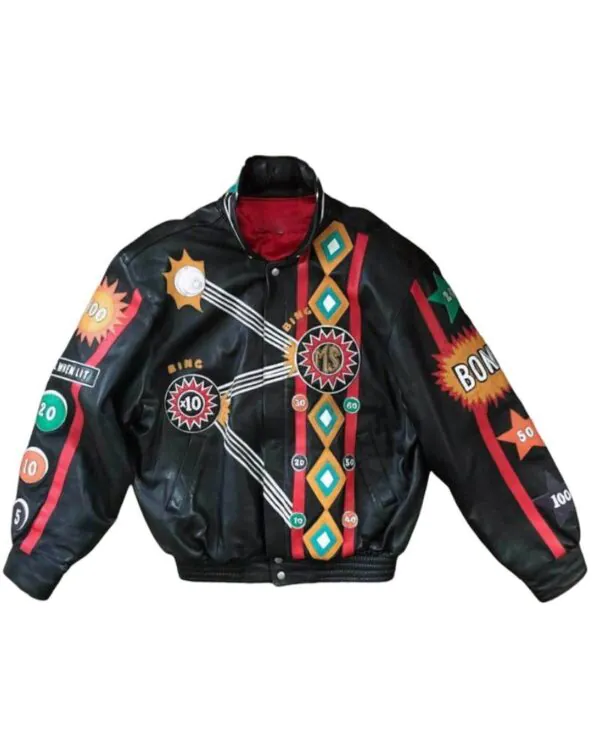 Jeff Hamilton Pinball Wizard Leather Jacket