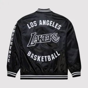 Los Angeles Lakers Dune Royal Black Varsity Jacket