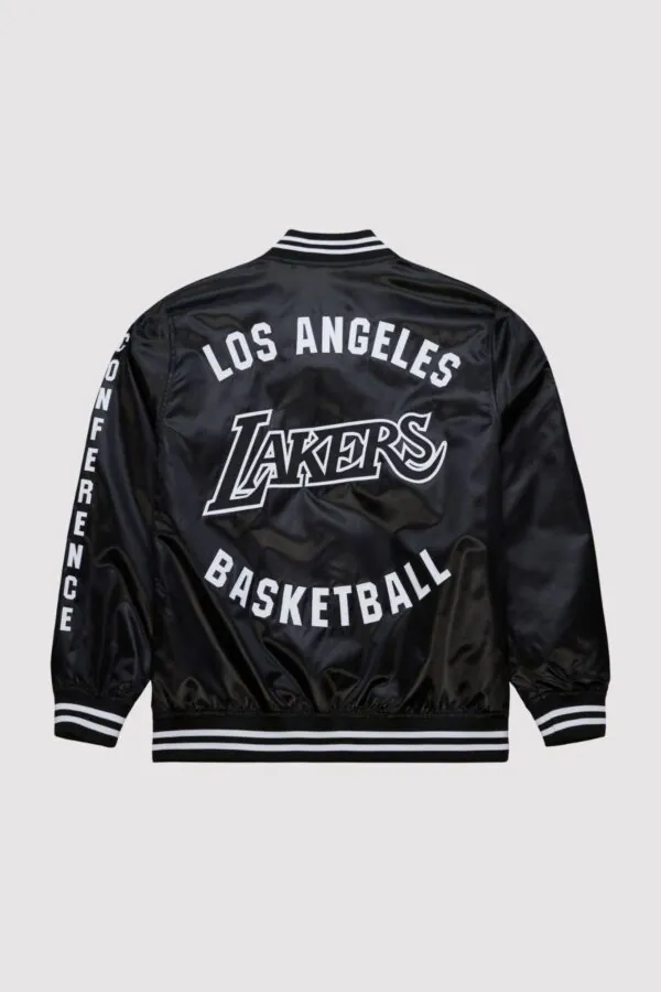 Los Angeles Lakers Dune Royal Black Varsity Jacket