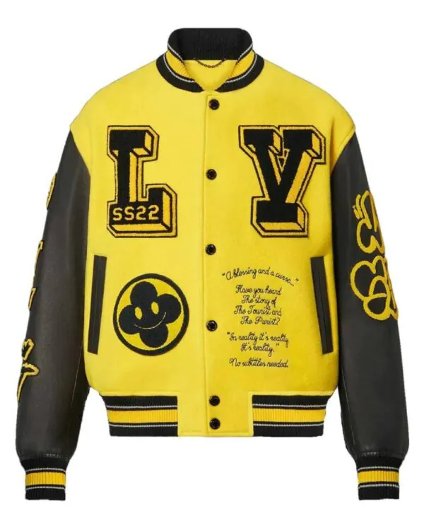 Mens Louis Vuitton Varsity Jacket