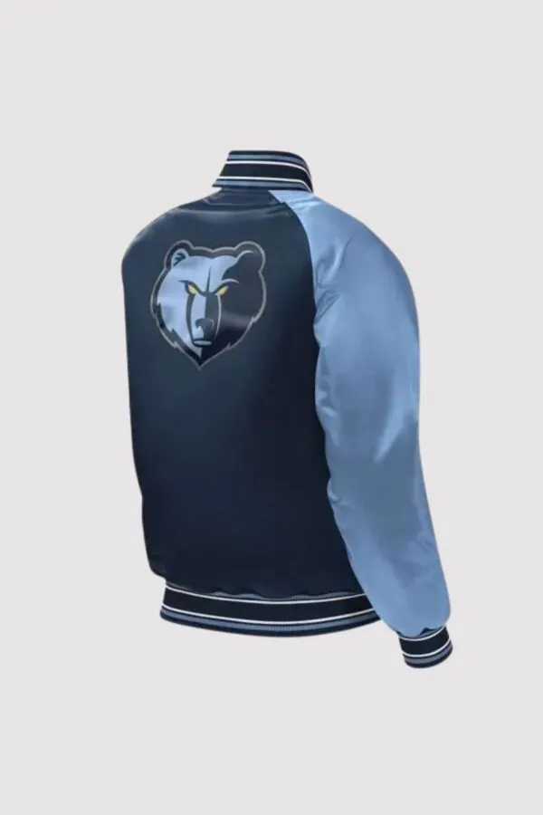 Memphis Grizzlies Youth Varsity Satin Jacket