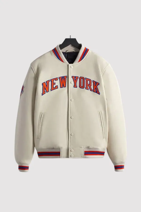 New York Knicks Wool Varsity Jacket