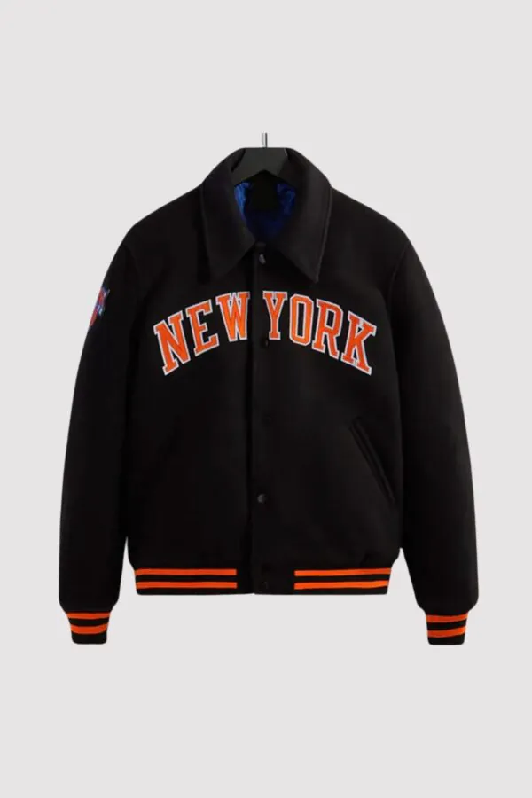 New York Knicks Wool Varsity Jacket