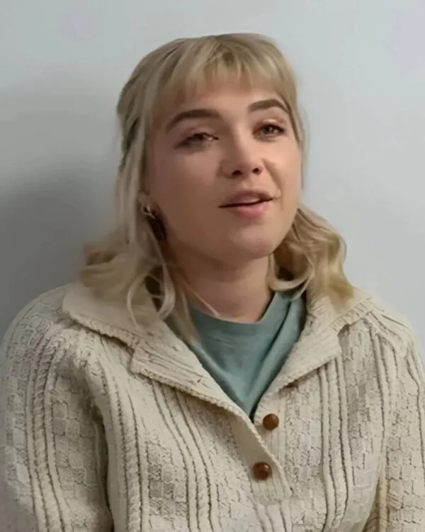 We Live In Time 2025 Florence Pugh Sweater