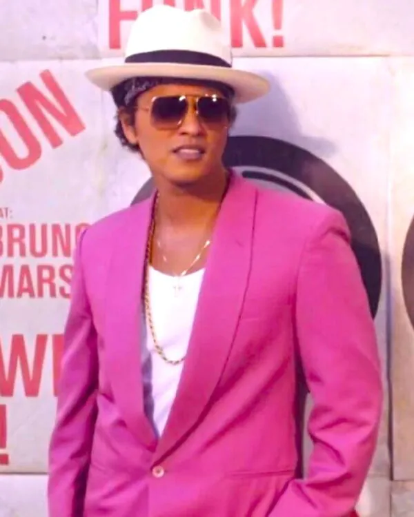 Bruno Mars Pink Blazer