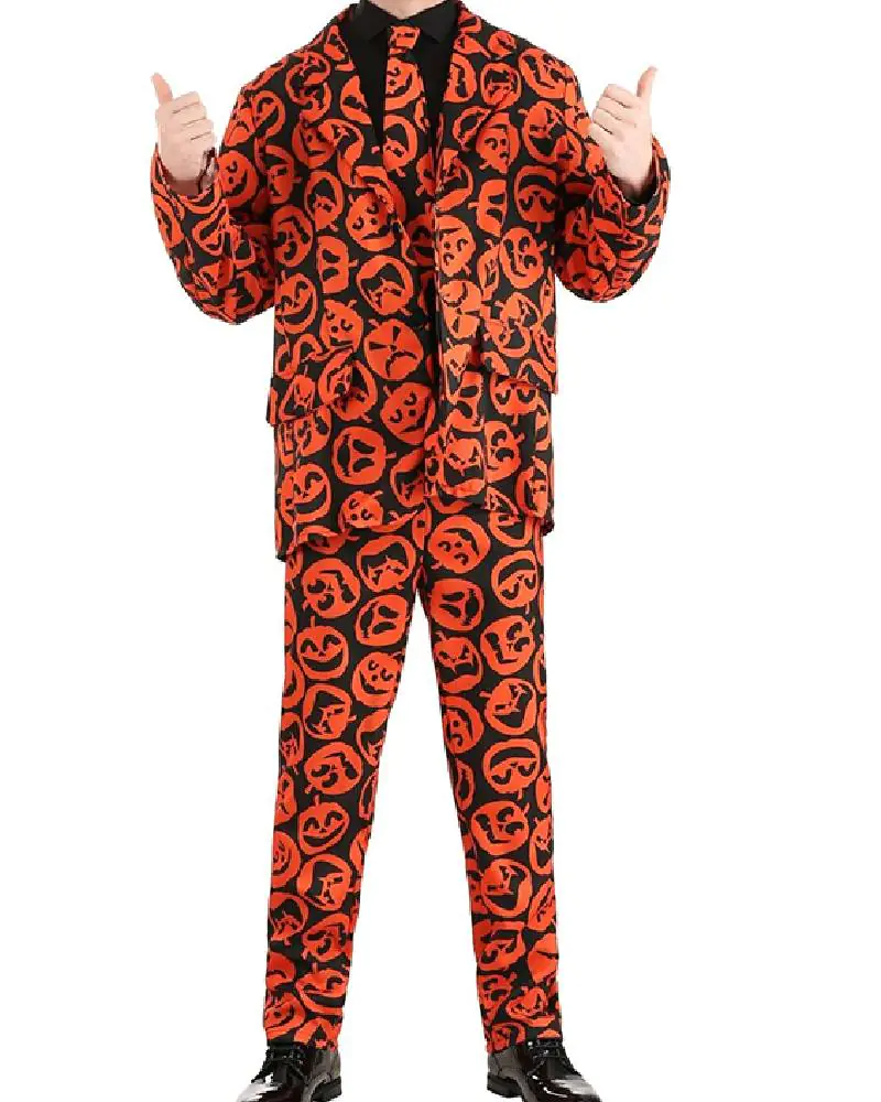 Halloween Party Pumpkin Suit