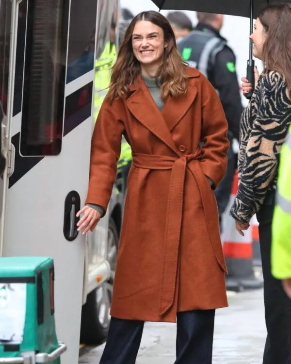 Black Doves Keira Knightley Coat