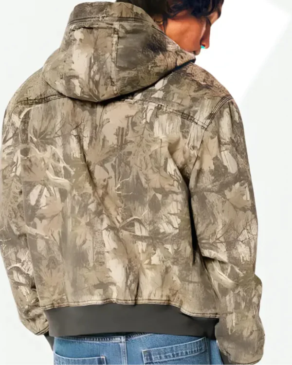 Hollister Camo Hooded Jacket