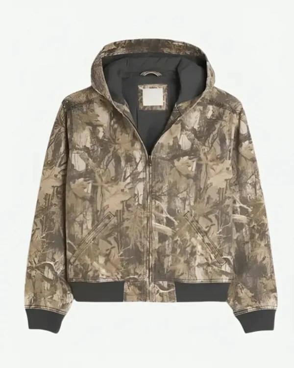 Hollister Camo Hooded Jacket