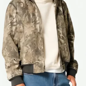 Hollister Camo Hooded Jacket