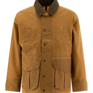 Men’s Filson Brown Tin Cloth Field Jacket