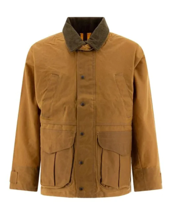 Men’s Filson Brown Tin Cloth Field Jacket