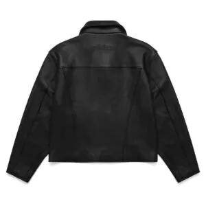 Mutimer Black Leather Jacket