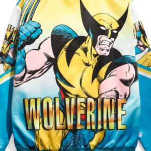 Wolverine Classic Blue Fanimation Satin Jacket