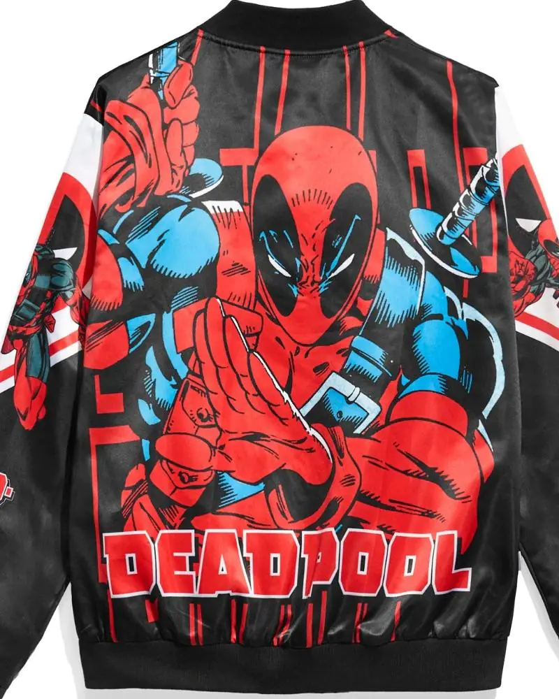 Deadpool Fanimation Satin Jacket