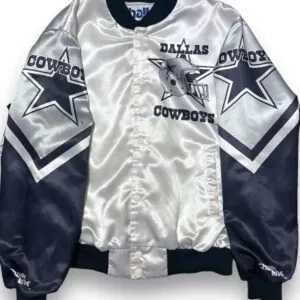 NFL Dallas Cowboys Chalk Line Satin Jacket