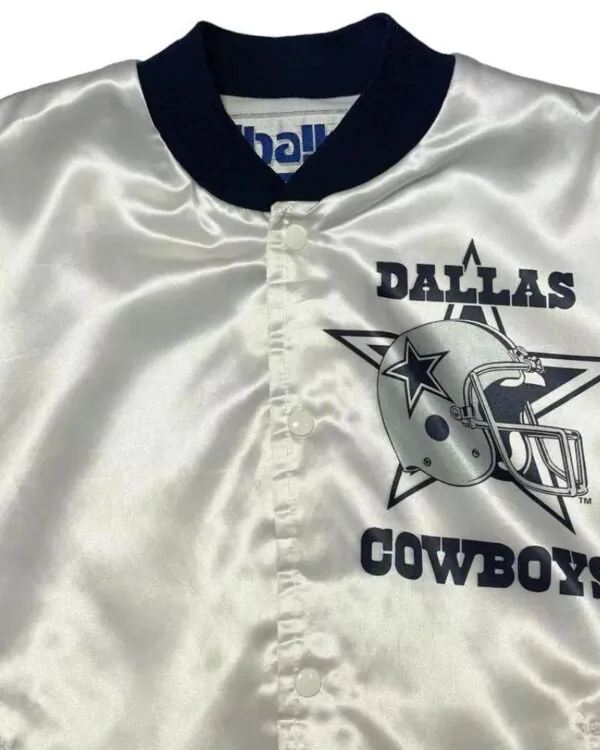 NFL Dallas Cowboys Chalk Line Satin Jacket