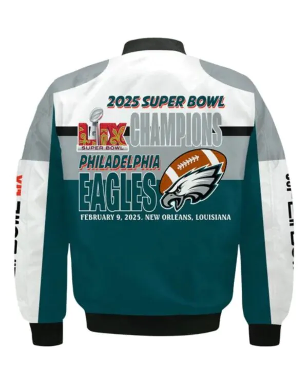 Philadelphia Eagles Super Bowl LIX 2025 Winning Spirit Bomber Jacket