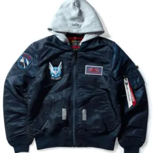 STRICT-G x ALPHA Mobile Suit Gundam SEED FREEDOM Light MA-1 Natus Jacket