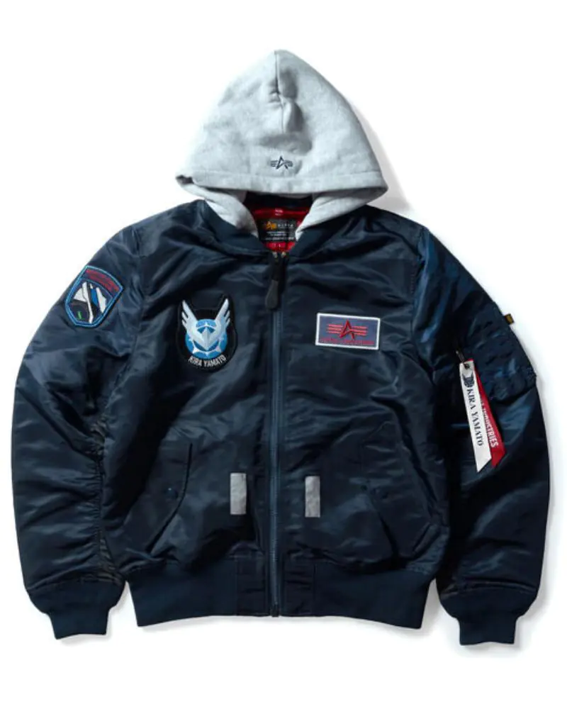 STRICT-G x ALPHA Mobile Suit Gundam SEED FREEDOM Light MA-1 Natus Jacket