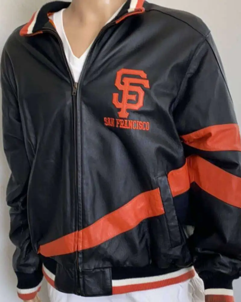 San Francisco Giants Baseball Club Leather Jacket