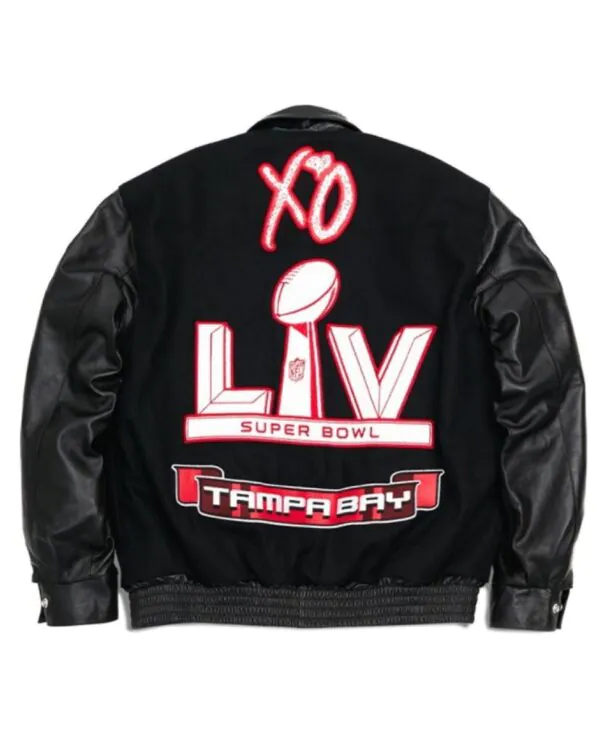 XO The Weeknd Super Bowl LV Varsity Jacket