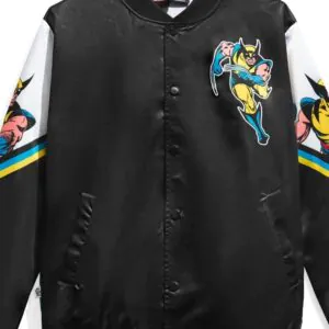 Wolverine Classic Blue Fanimation Satin Jacket