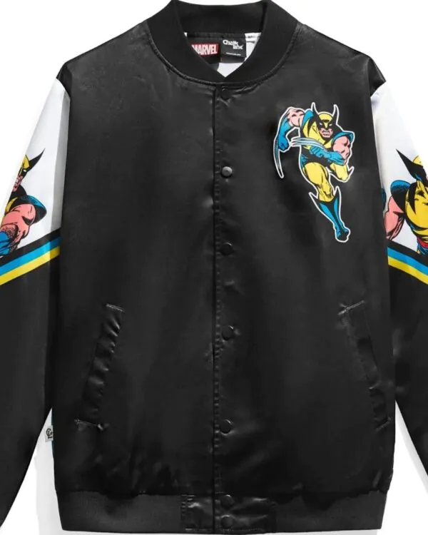 Wolverine Classic Blue Fanimation Satin Jacket