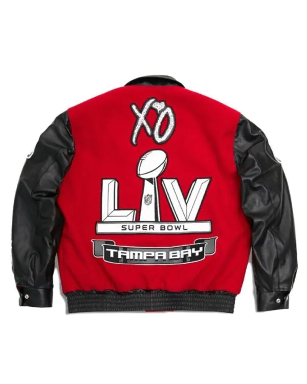 XO The Weeknd Super Bowl LV Varsity Jacket