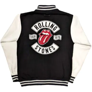 The Rolling Stones Unisex Varsity Jacket