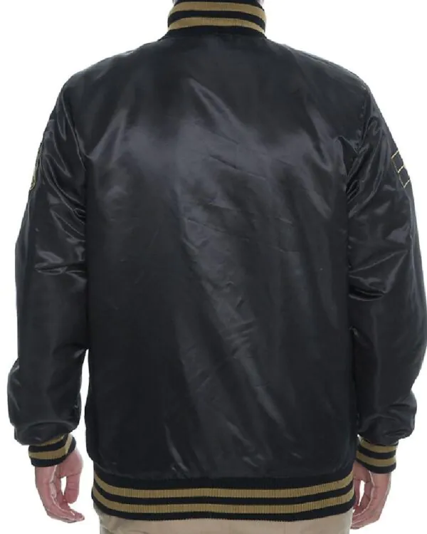 Black Label Seattle Seahawks Satin Jacket