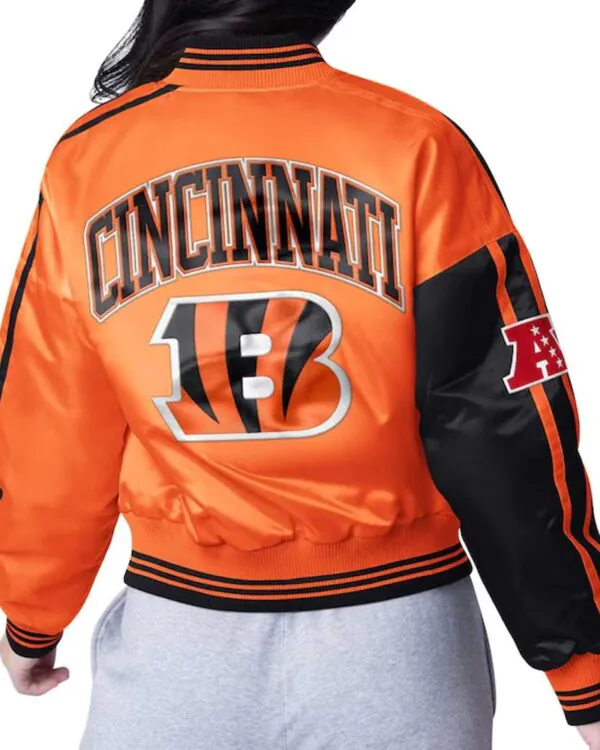 Cincinnati Bengals Zone Blitz Black/Orange Jacket