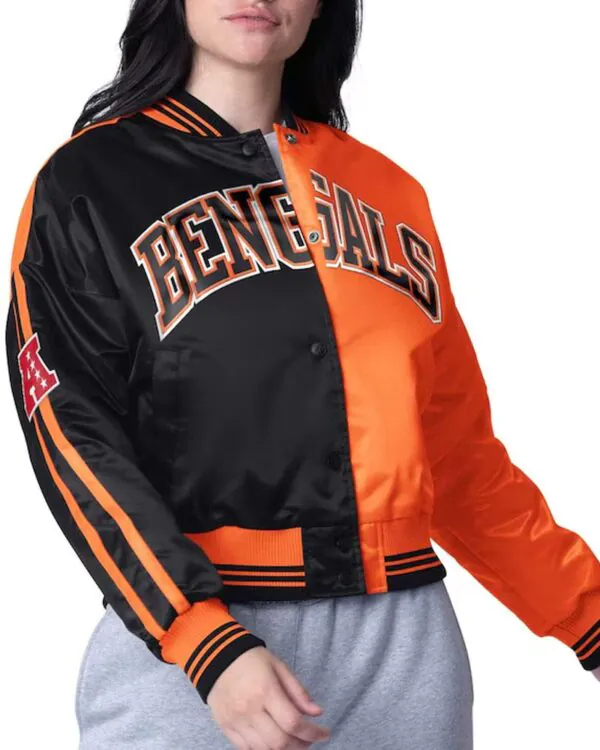 Cincinnati Bengals Zone Blitz Black/Orange Jacket