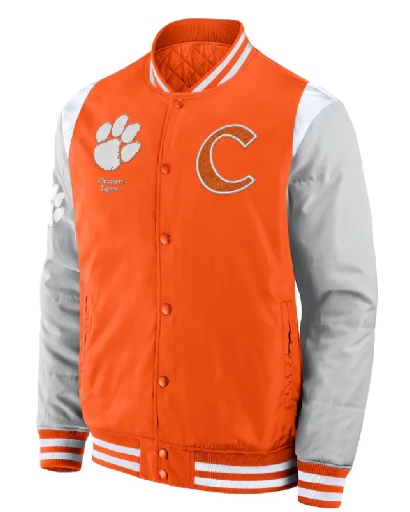 Elements Elite Clemson Tigers Orange Jacket