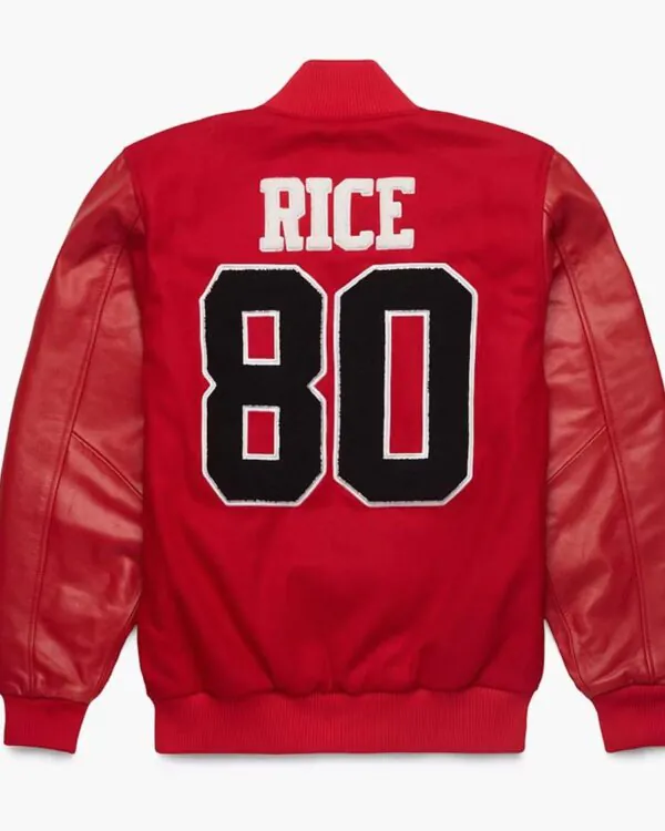 Jerry Rice San Francisco 49ers Varsity Jacket