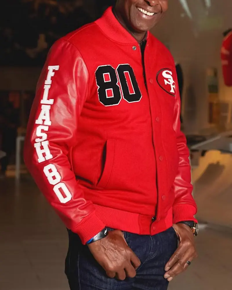 Jerry Rice San Francisco 49ers Varsity Jacket