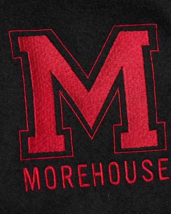 Morehouse Maroon Tigers Homecoming Black Varsity Jacket