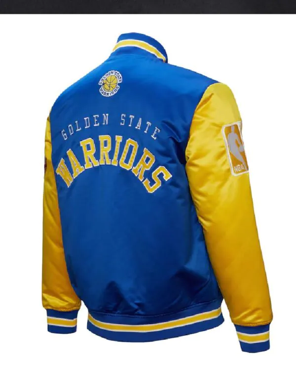 Primetime Golden State Warriors Royal And Gold Jacket