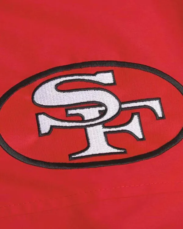 San Francisco 49ers Red Hooded Jacket